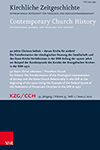 mein geschichtswissenschaftlicher Beitrag in "Kirchliche Zeitgeschichte" (KZG)